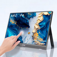 Портативний монітор Arzopa A1T black 15.6" 1920x1080 60 Гц Сенсорний екран