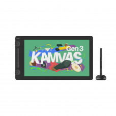 Графічний дисплей Huion Kamvas 16 (Gen 3) GS1563 black, 15.8", 5080 LPI, 16384 levels, 2560x1440 Графічний дисплей Huion Kamvas 16 (Gen 3) GS1563 black, 15.8", 5080 LPI, 16384 levels, 2560x1440