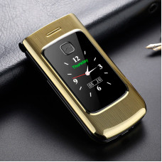 Телефон Tkexun F18 (Happyhere F18) gold. Dual display
