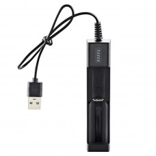 Зарядний пристрій універсальний USB - 18650 black
