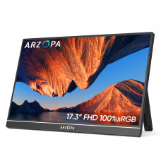 Портативний монітор Arzopa A1M black 17.3" 1920x1080 60 Гц