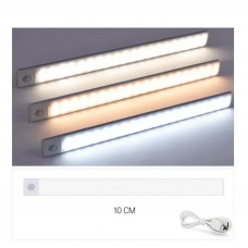 Бездротовий світлодіодний нічник XIAOMI з датчиком руху USB white (10см) Бездротовий світлодіодний нічник XIAOMI з датчиком руху USB white (10см)