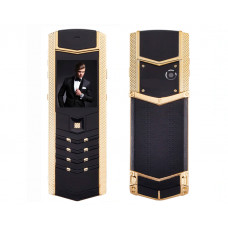 Телефон H-Mobile V1 (Hope V1) black-gold. Vertu design