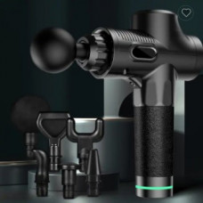 Перкусійний ударний масажер для тіла MASSAGE GUN MAX 30 - масажний пістолет